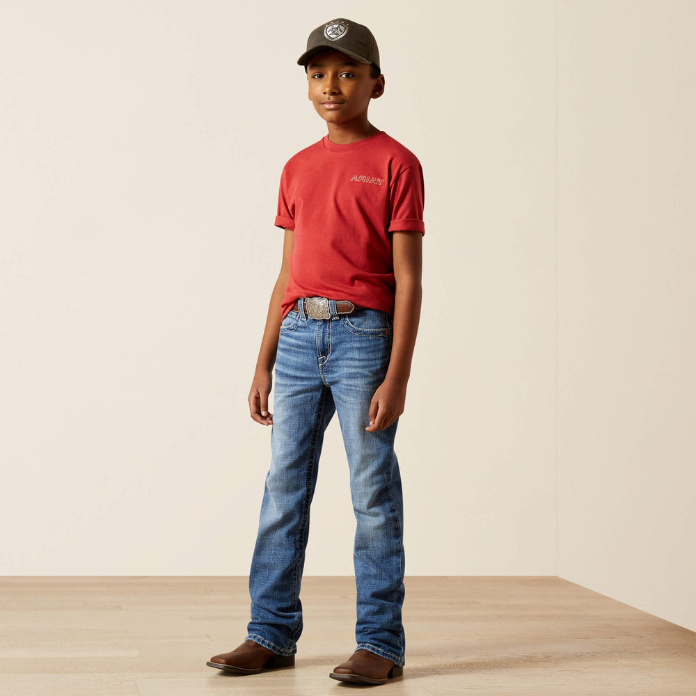 Ariat B4 Relaxed August Boot Cut Jean Discount