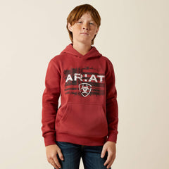 Ariat Ariat Liquid Stamp Flag Hoodie For Sale