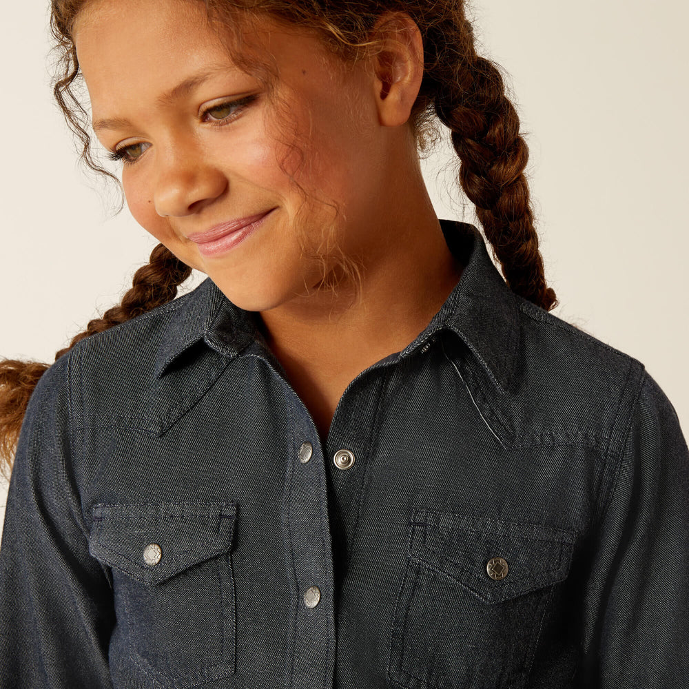 Ariat Chambray Shirt For Sale