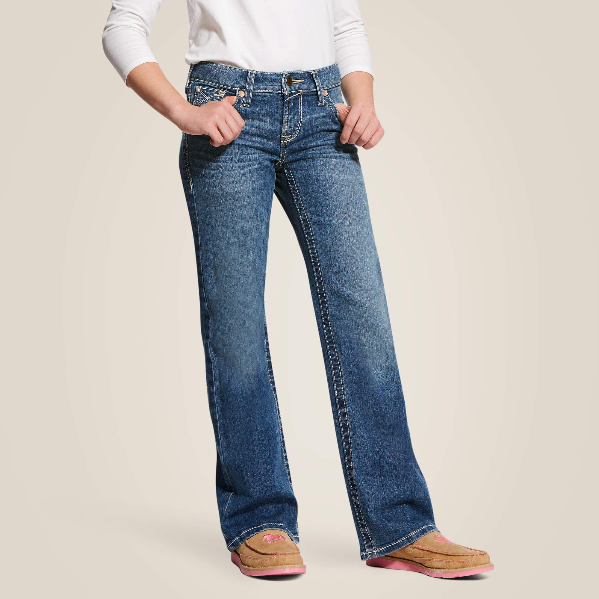 Ariat Whipstitch Boot Cut Jean Sale