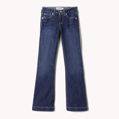 Ariat Trouser Mid Rise Stretch Ella Wide Leg Jean Outlet