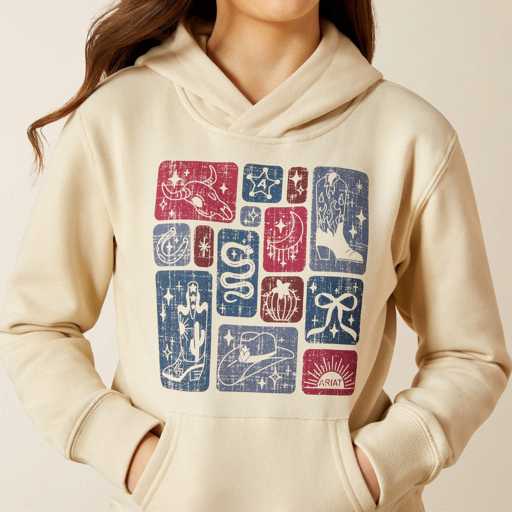 Ariat Western Blocks Hoodie On Sale