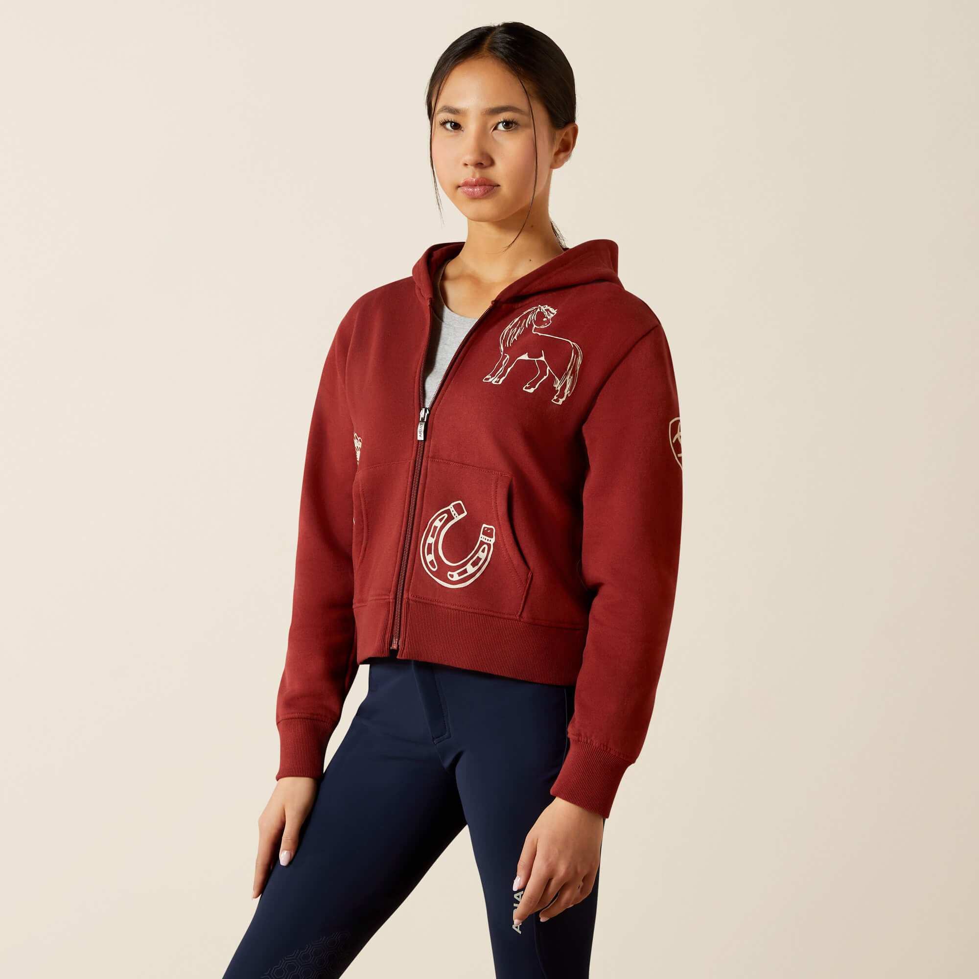 Ariat Spiffy Full Zip Sweatshirt On Sale