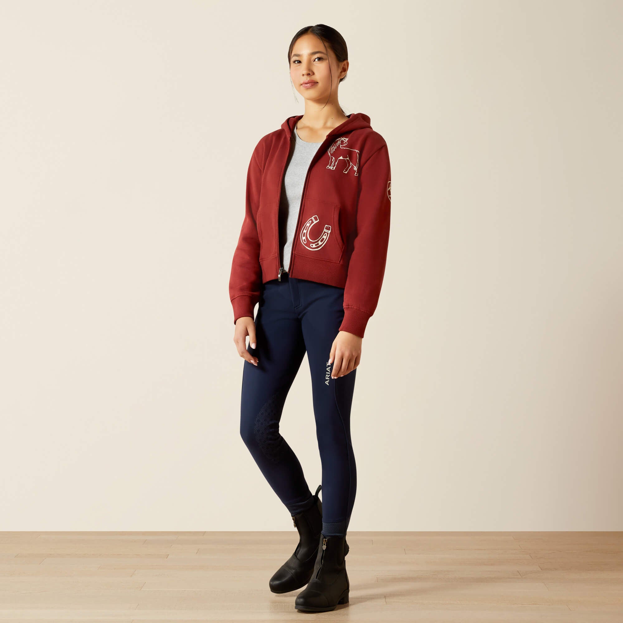 Ariat Spiffy Full Zip Sweatshirt On Sale