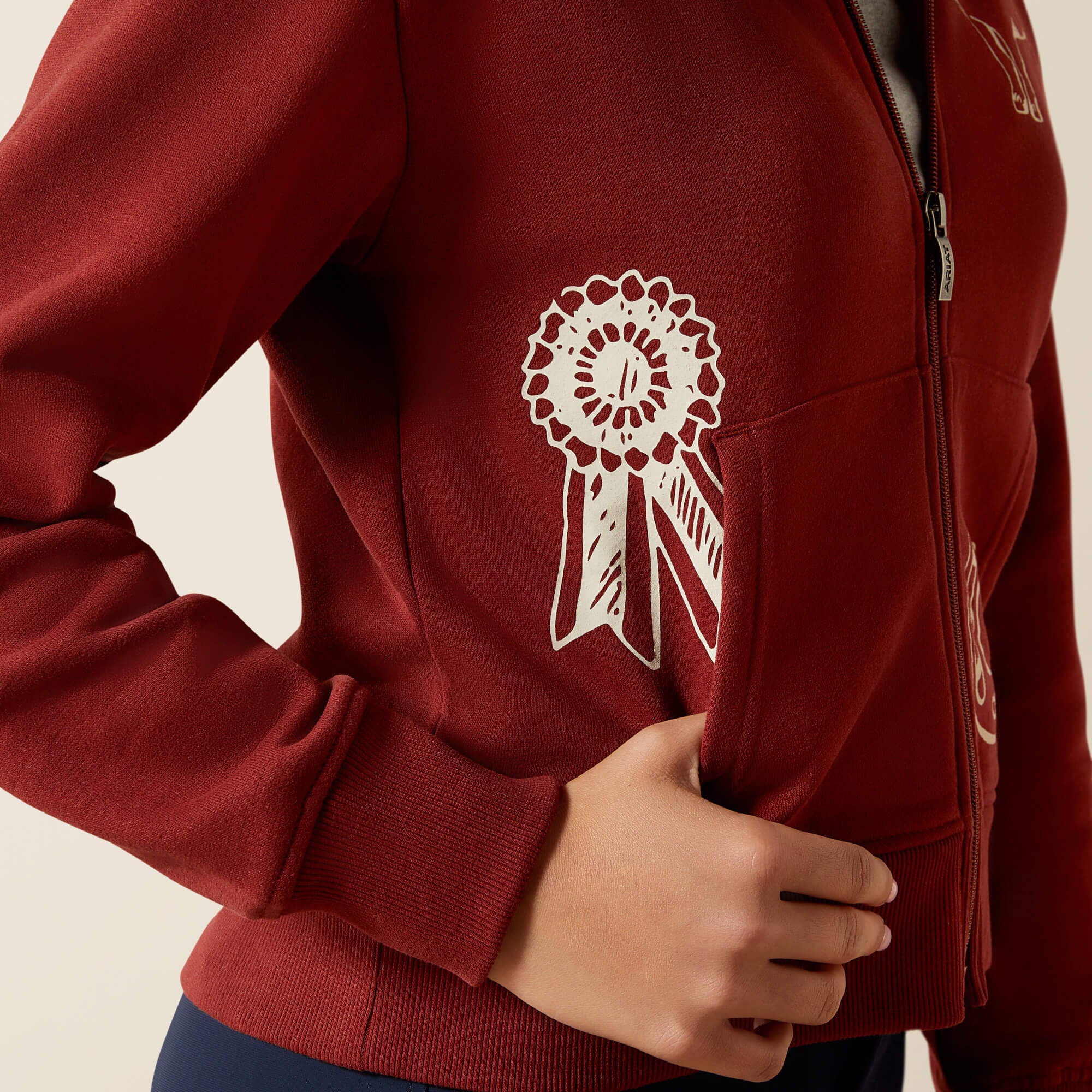 Ariat Spiffy Full Zip Sweatshirt On Sale