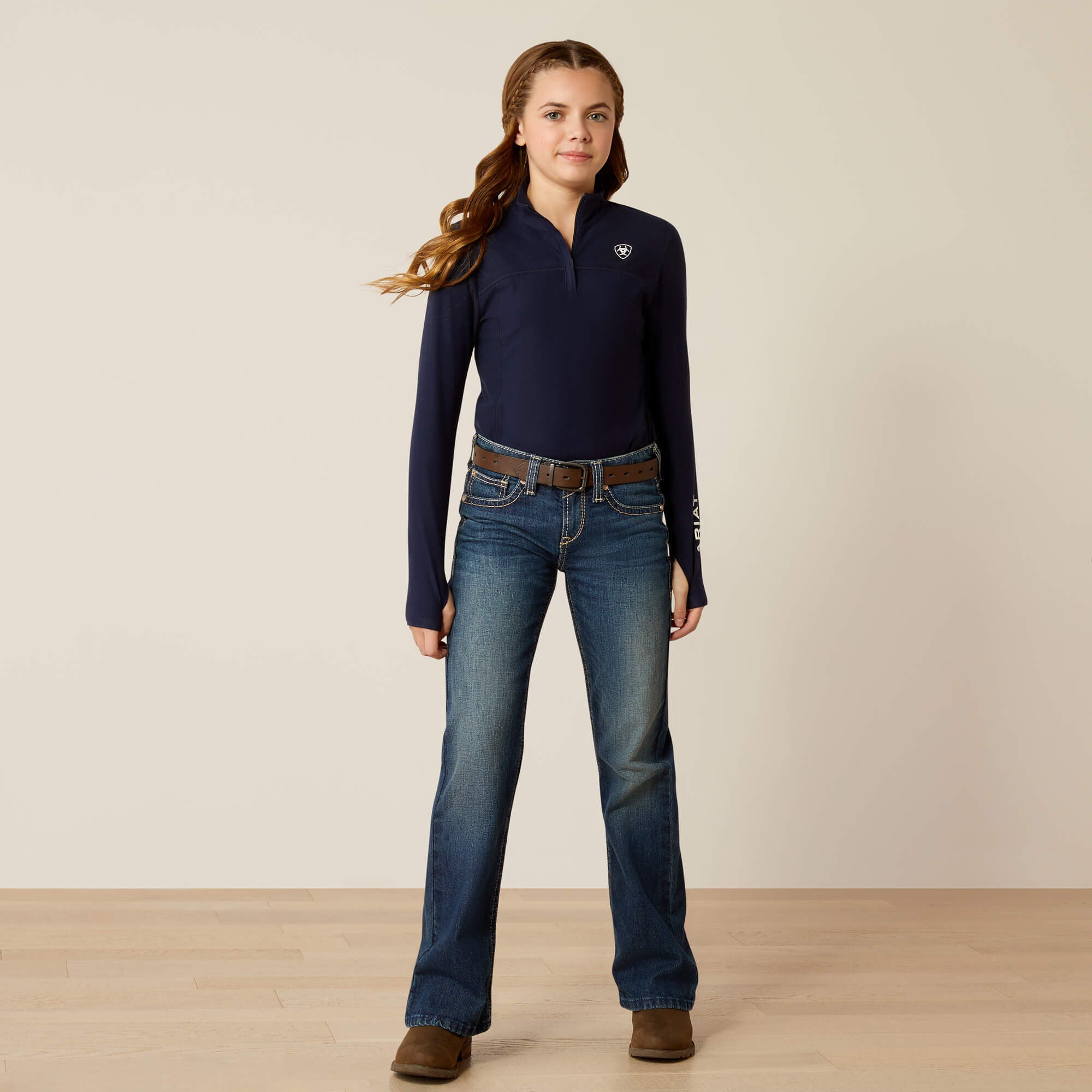 Ariat Lowell 3.0 1/4 Zip Baselayer On Sale