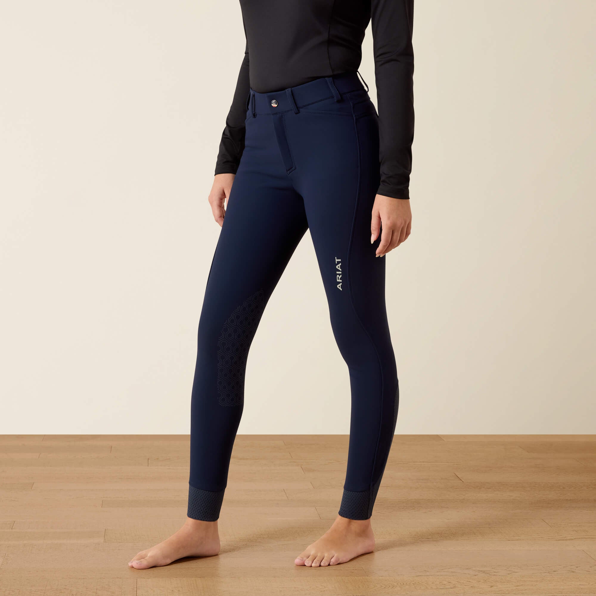 Ariat Tri Factor Grip Knee Patch Breech Sale