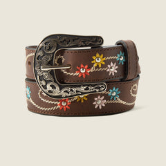 Ariat Embroidery Flowers Belt Outlet