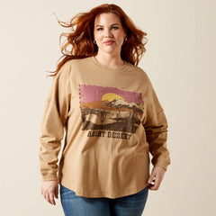 Ariat Canvas Oversized T-Shirt For Sale