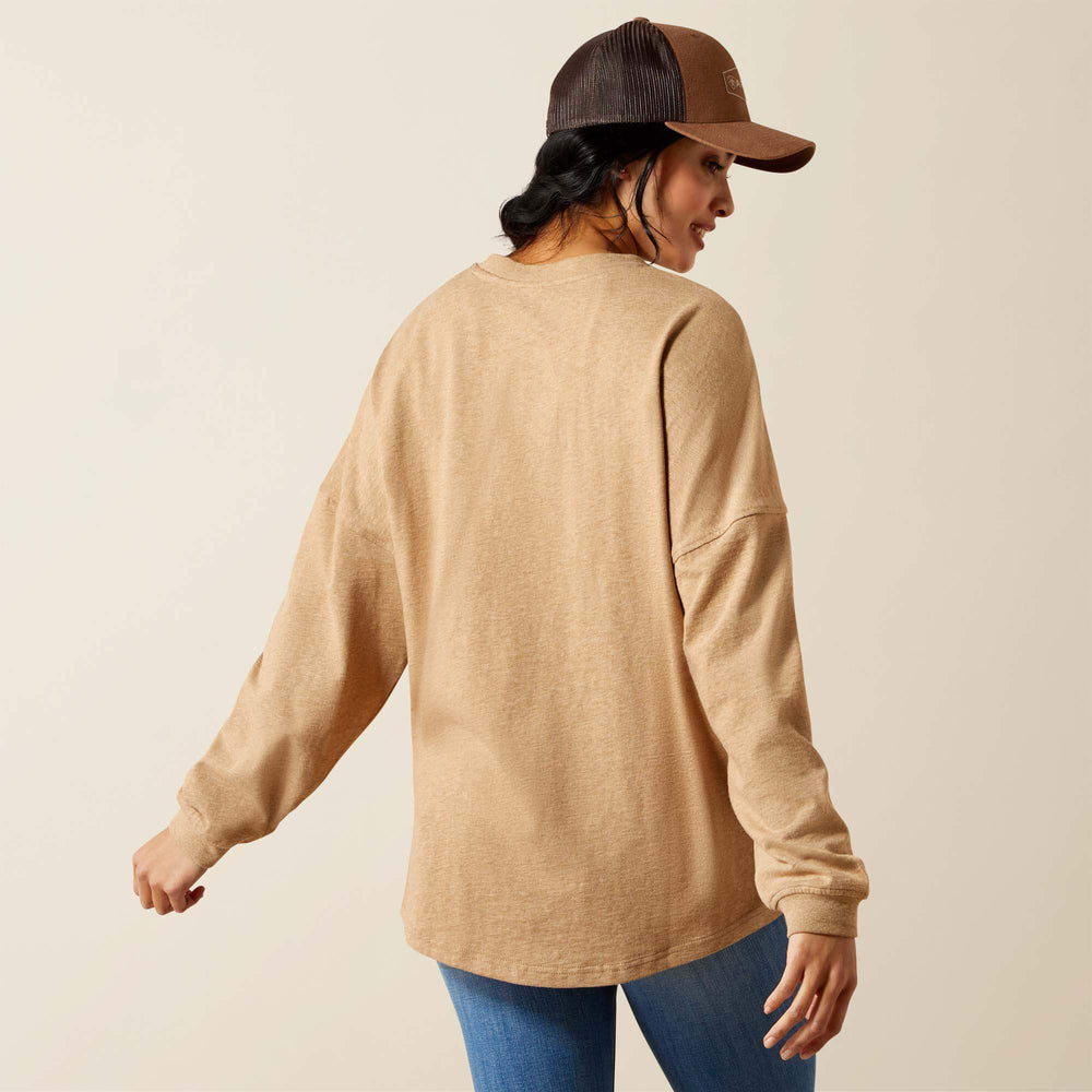 Ariat Canvas Oversized T-Shirt For Sale