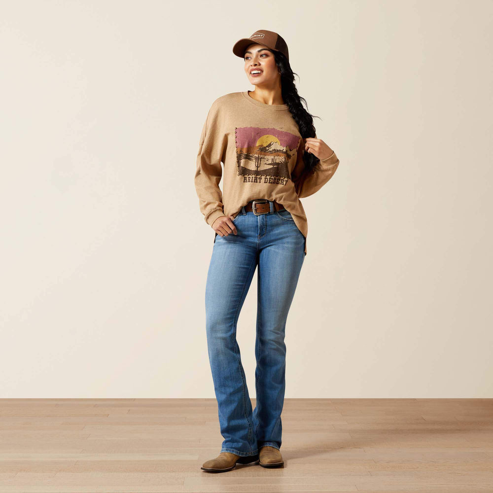 Ariat Canvas Oversized T-Shirt For Sale