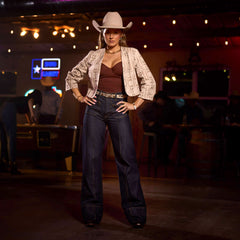 Ariat Ultra High Rise Tomboy Western Utility Wide Leg Jean Online