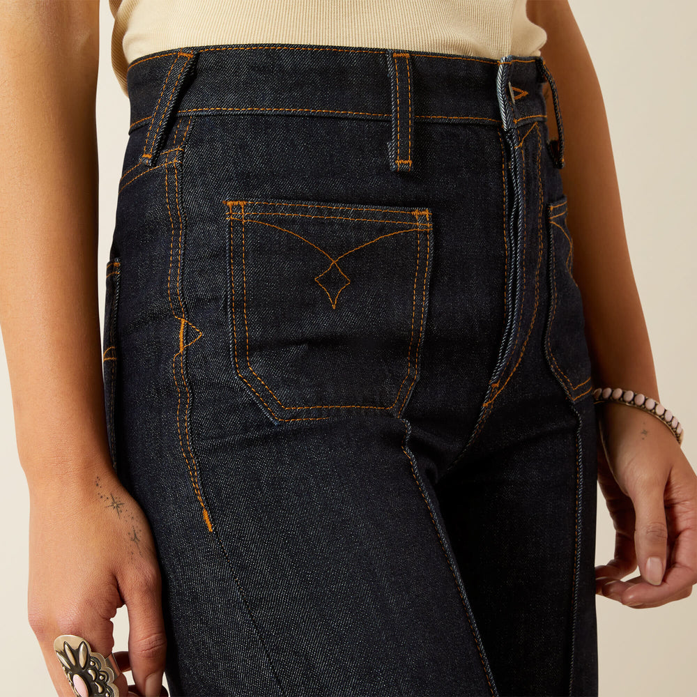 Ariat Ultra High Rise Tomboy Western Utility Wide Leg Jean Online