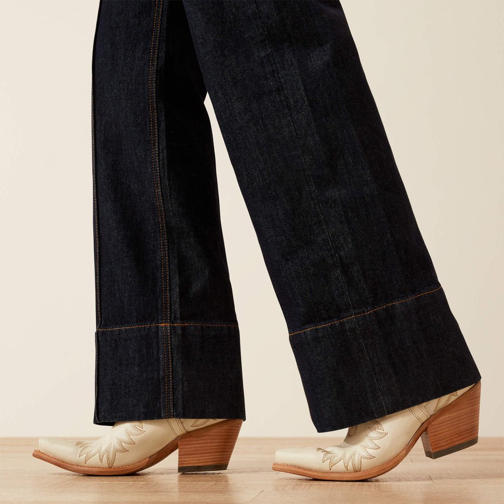 Ariat Ultra High Rise Tomboy Western Utility Wide Leg Jean Online