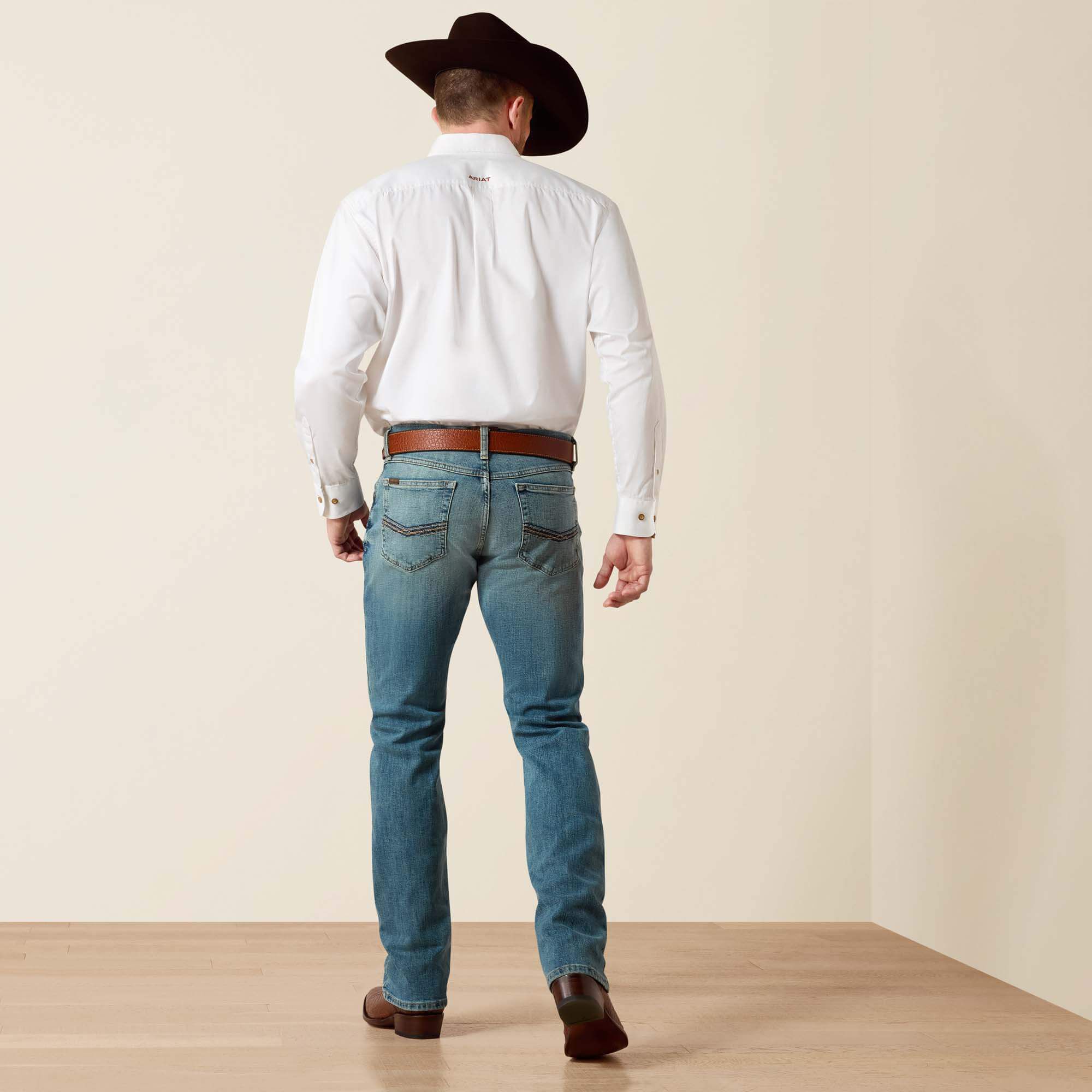 Ariat M4 Low Rise Stretch Legacy Stackable Straight Leg Jean On Sale