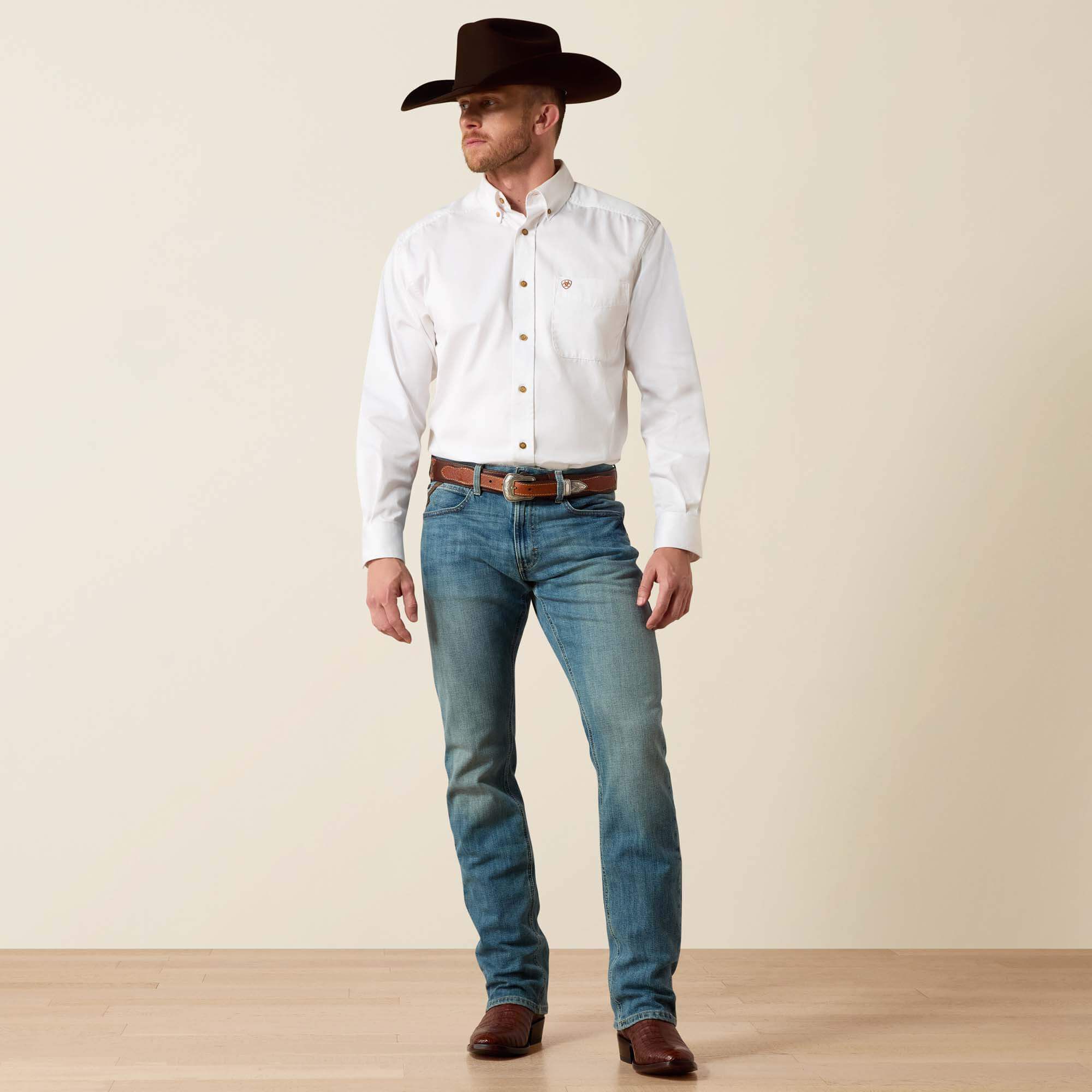 Ariat M4 Low Rise Stretch Legacy Stackable Straight Leg Jean On Sale