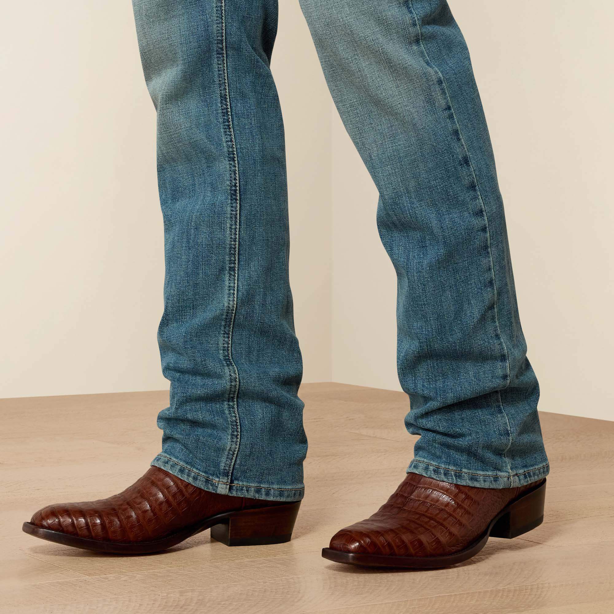 Ariat M4 Low Rise Stretch Legacy Stackable Straight Leg Jean On Sale