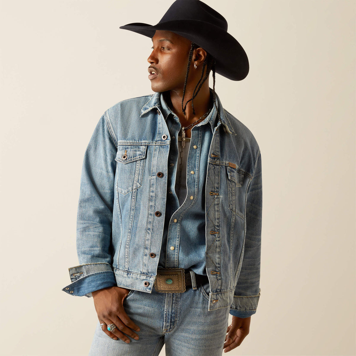 Ariat Everybody's Yellowstone Hometown Denim Jacket Online