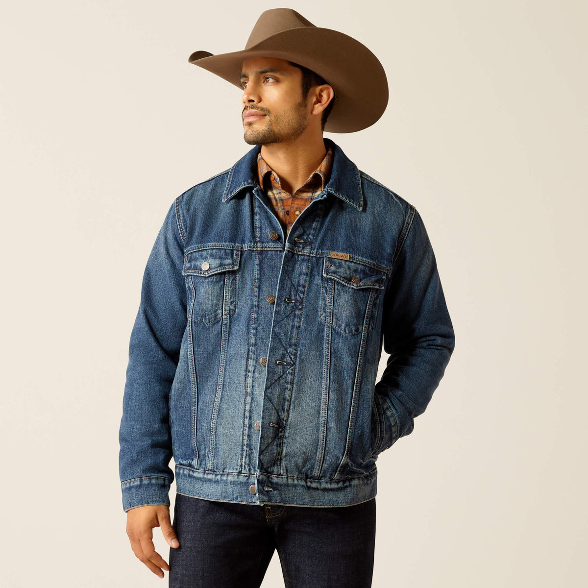 Ariat Blanket Lined Trucker Jacket On Sale